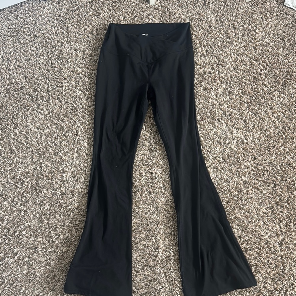 DSG Yoga Jet Black Flared Pants